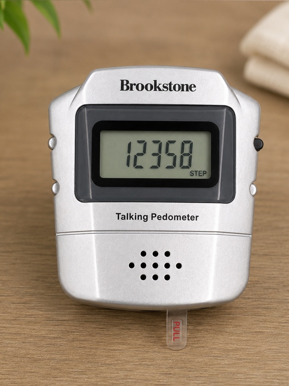Brookstine Talking Pedometer